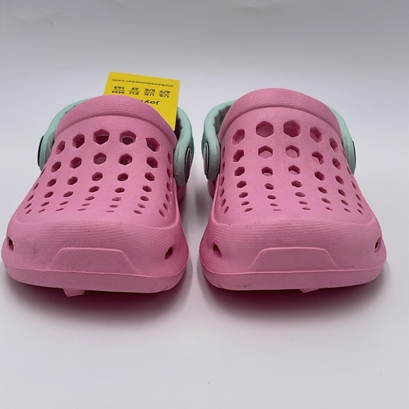 NWT Joybees Kids’ Active Clog - Soft Pink / Mint, Size 6/7 - Picture 3 of 14